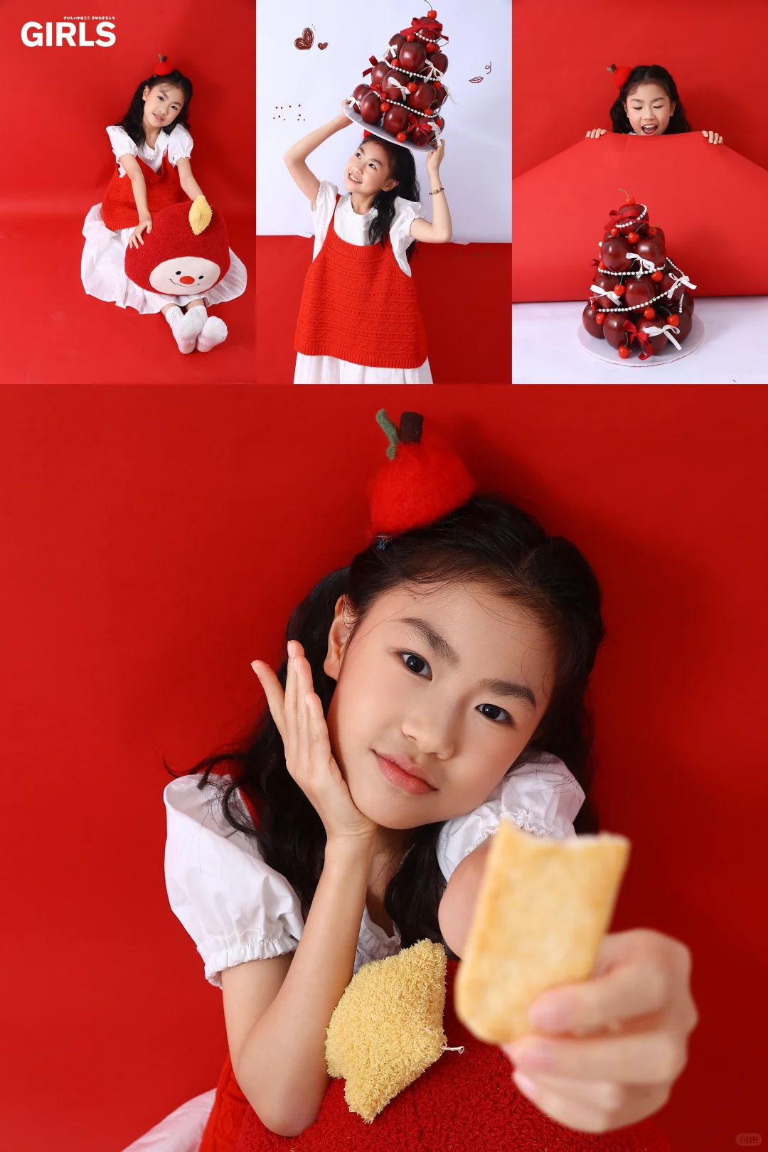 安庆宝妈速看❗️你家女鹅的“红苹果甜系写