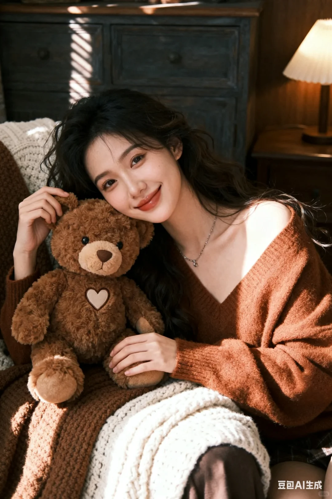 Ai写真●怎样0元生成居家氛围感韩系人像？