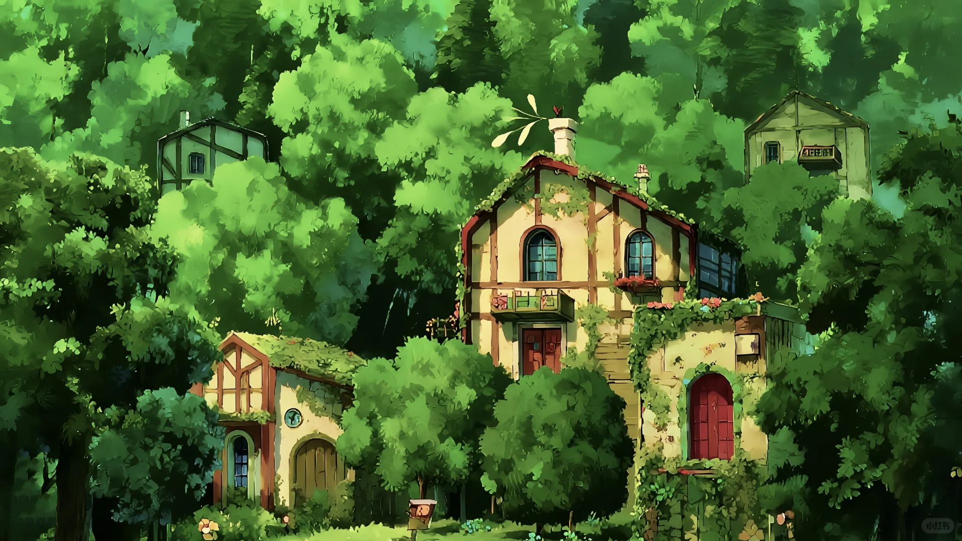 想住进森林🌳🖥电脑桌面壁纸