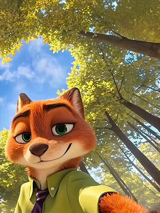 zootopia 壁纸 啊啊啊我磕他们俩！！！！