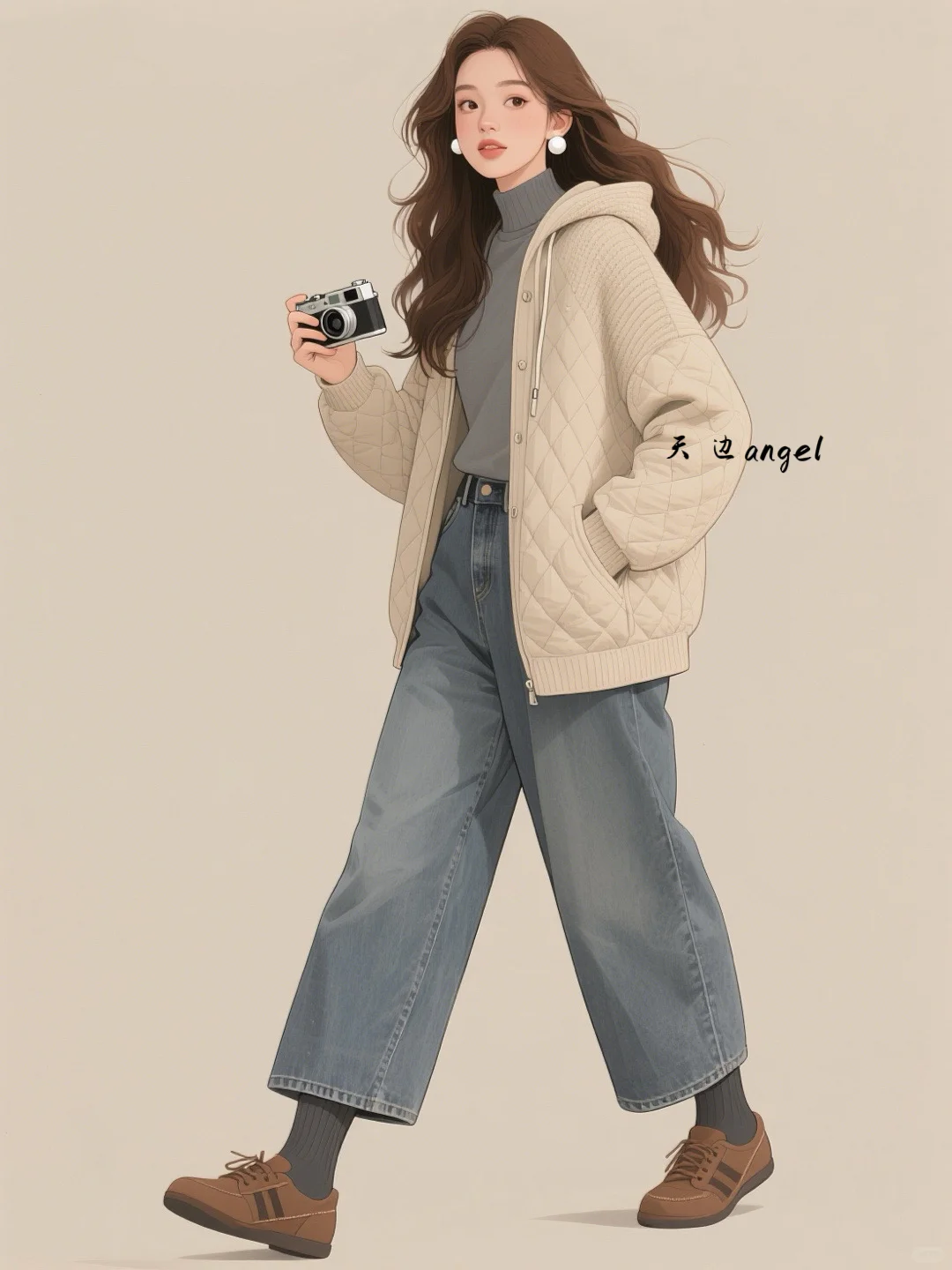 一周穿搭不重样|复古慵懒秋冬氛围感穿搭