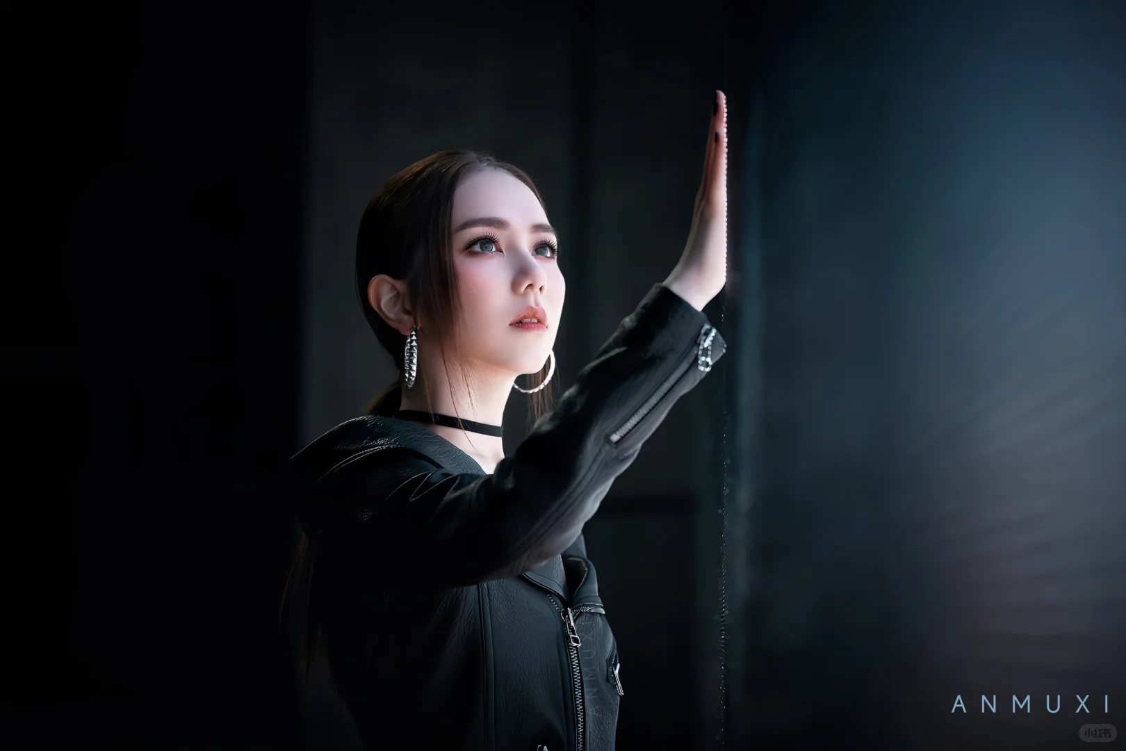 ♠️邓紫棋黑色系横屏壁纸×6