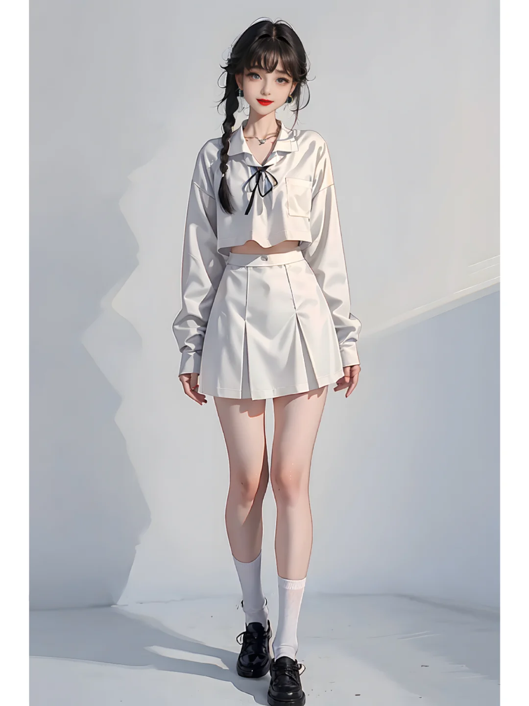 跟着ai学穿搭｜周一上课就这么穿太美啦！