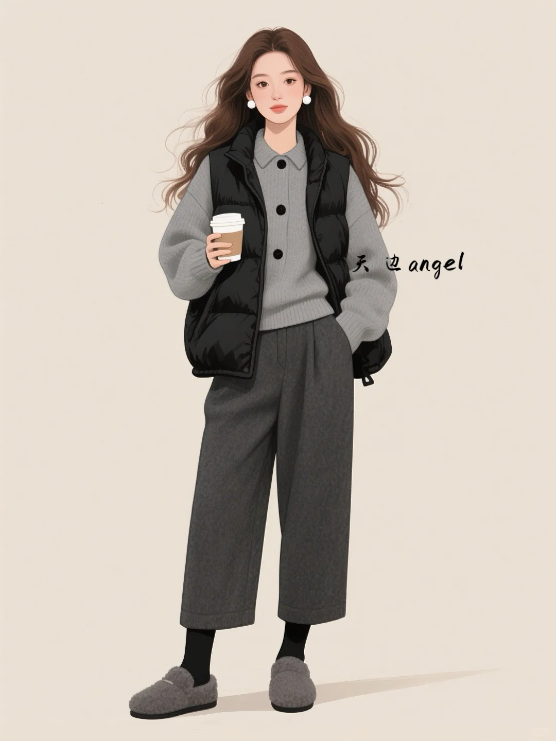 一周穿搭不重样|复古慵懒秋冬氛围感穿搭