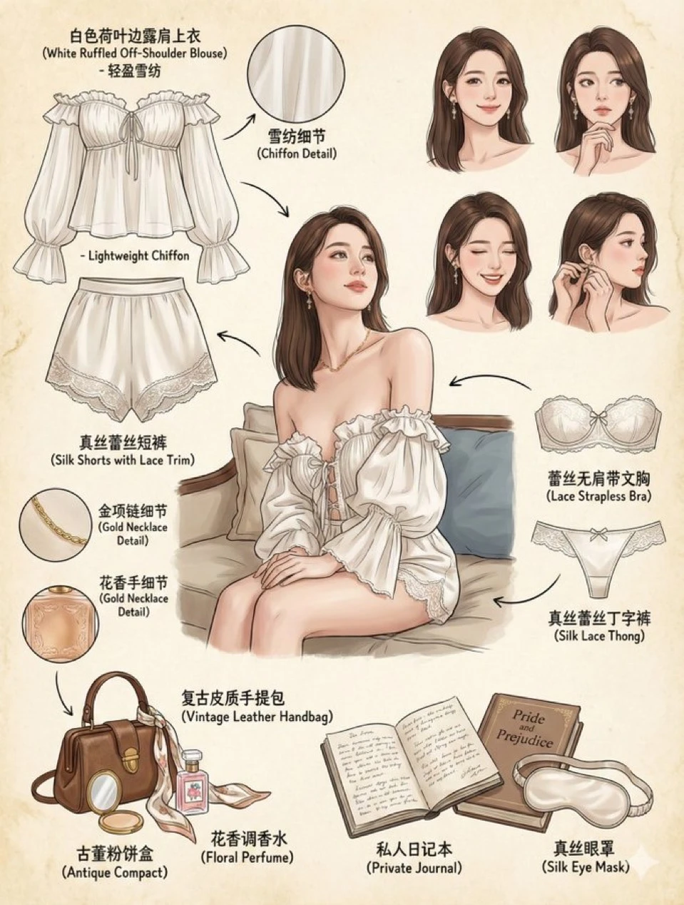 Nano Banana穿搭深度分解设计图