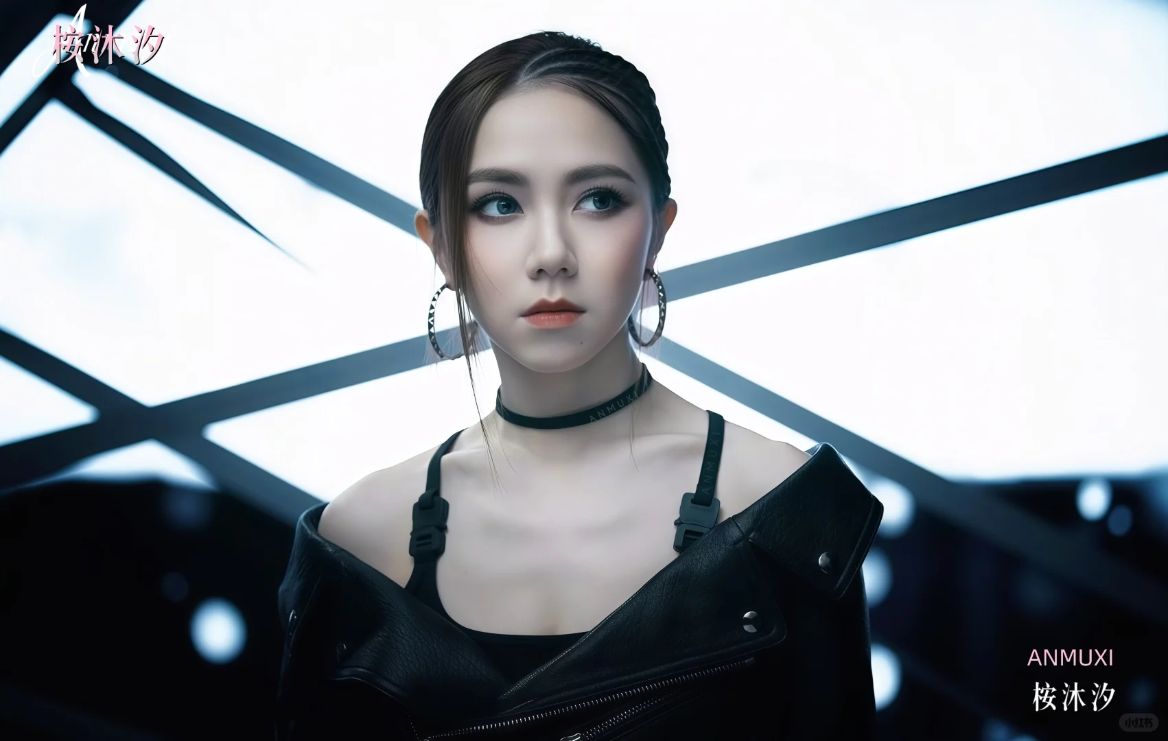 ♠️邓紫棋黑色系横屏壁纸×6