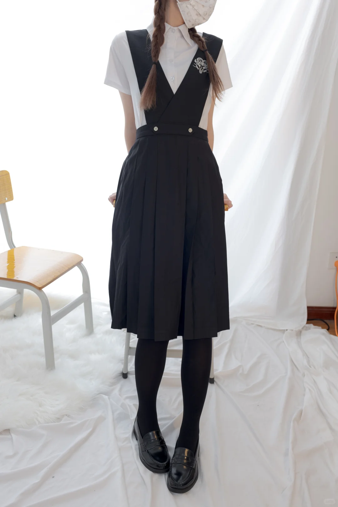 少女秩序 黑色过膝袜