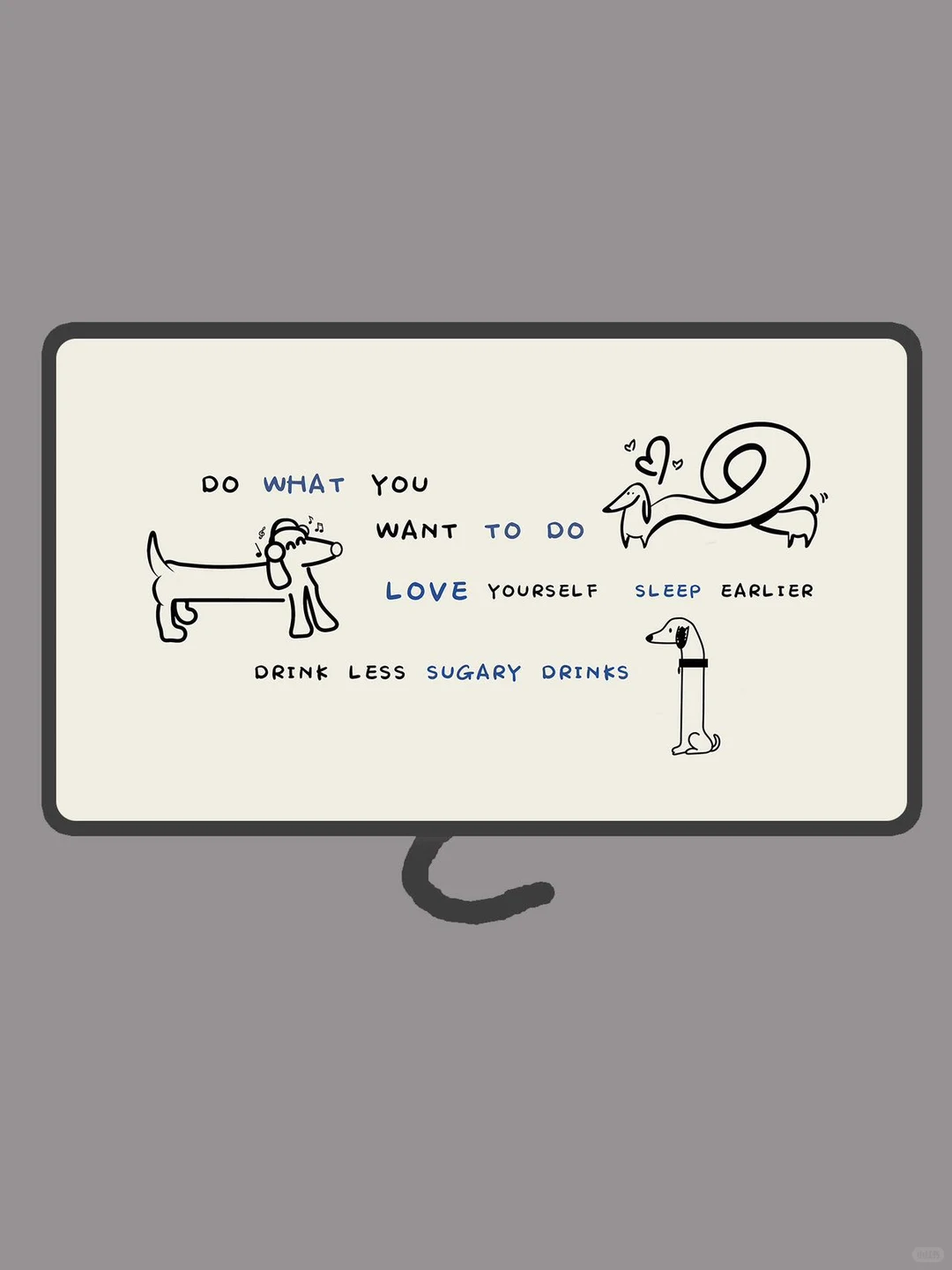 电脑壁纸｜做想做的事｜INS风能量壁纸