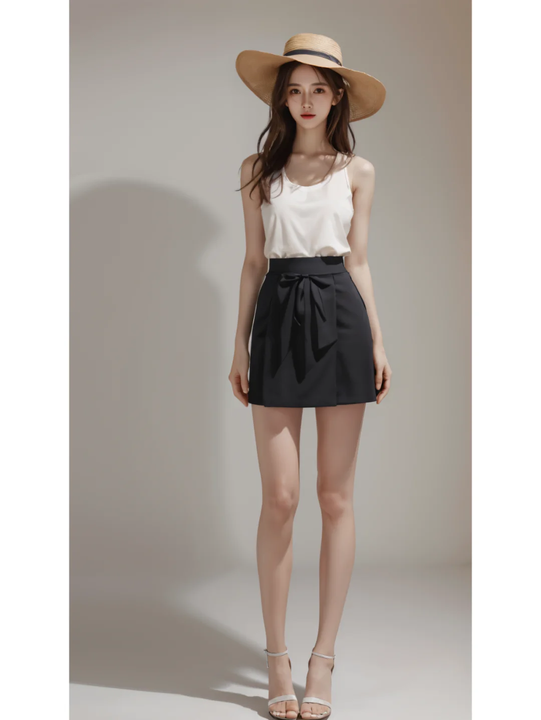 辣妹风穿搭｜高腰百褶裙成为潮流新宠！