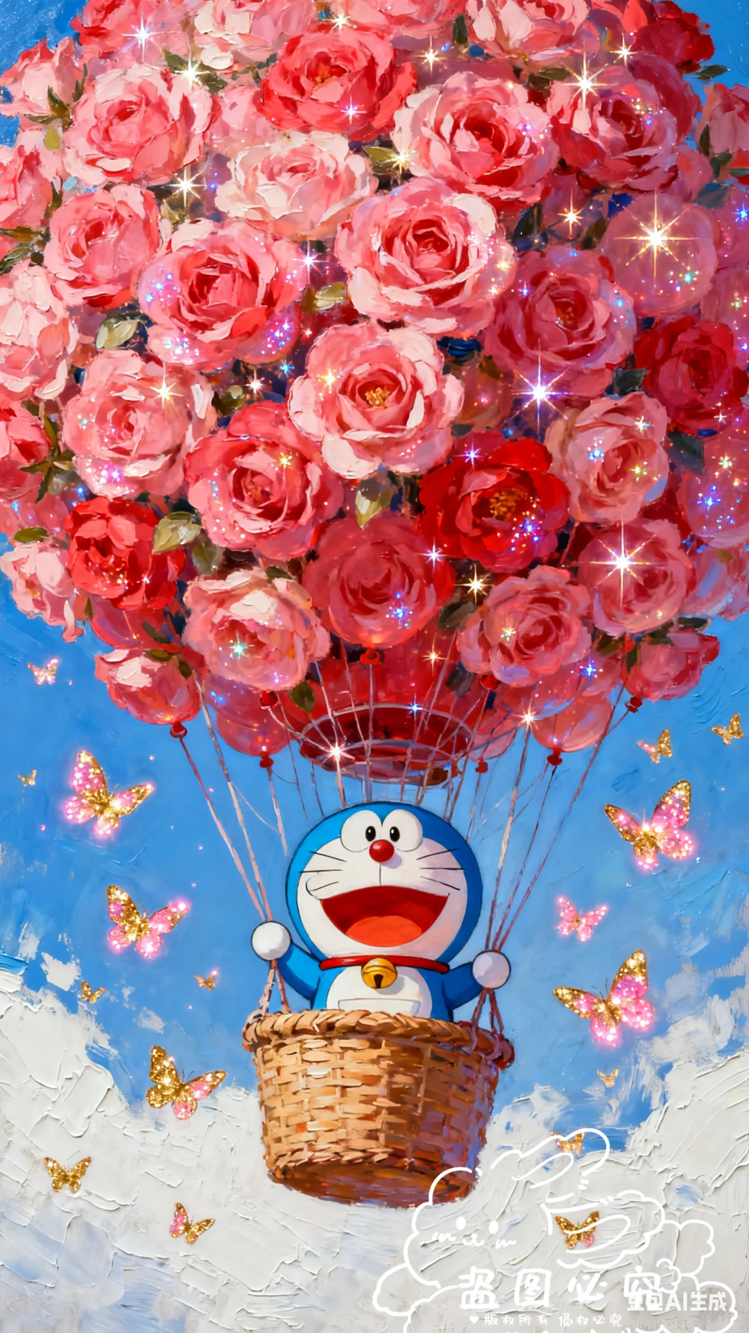 哆啦A梦手机壁纸，萌化了！