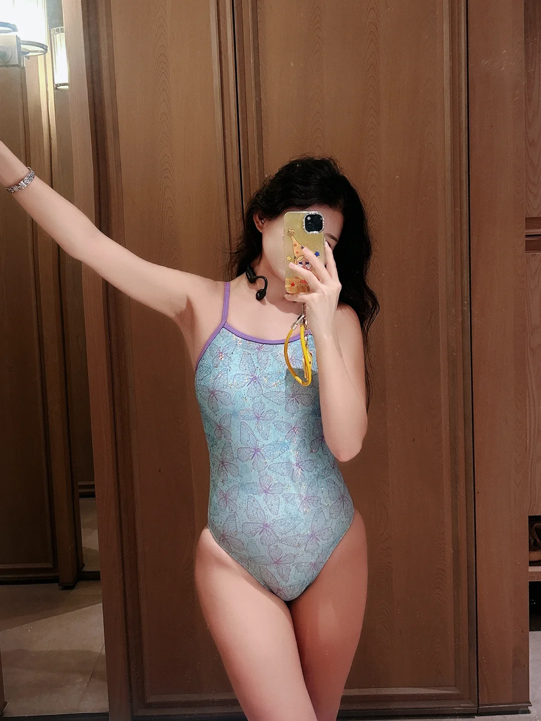 第一次游泳听歌