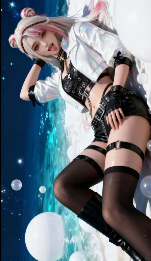 国漫女神，好身材大长腿高颜值头像对比。