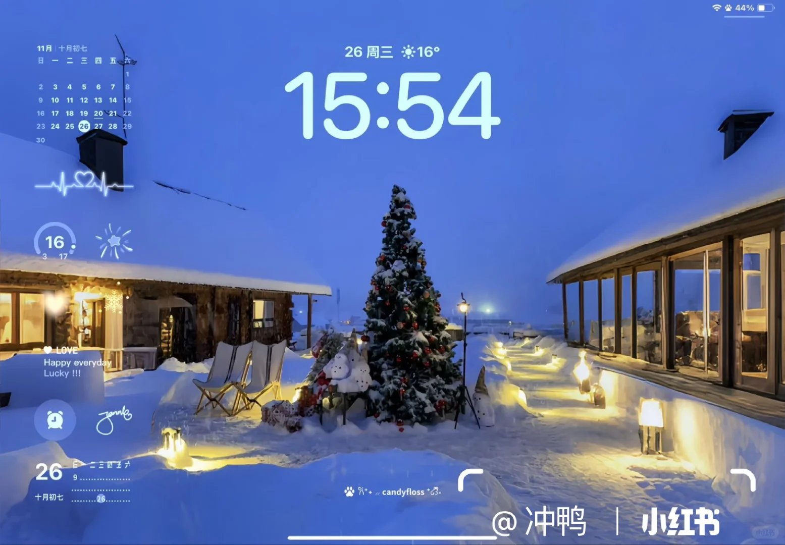 ipad 3D冬日高清壁纸