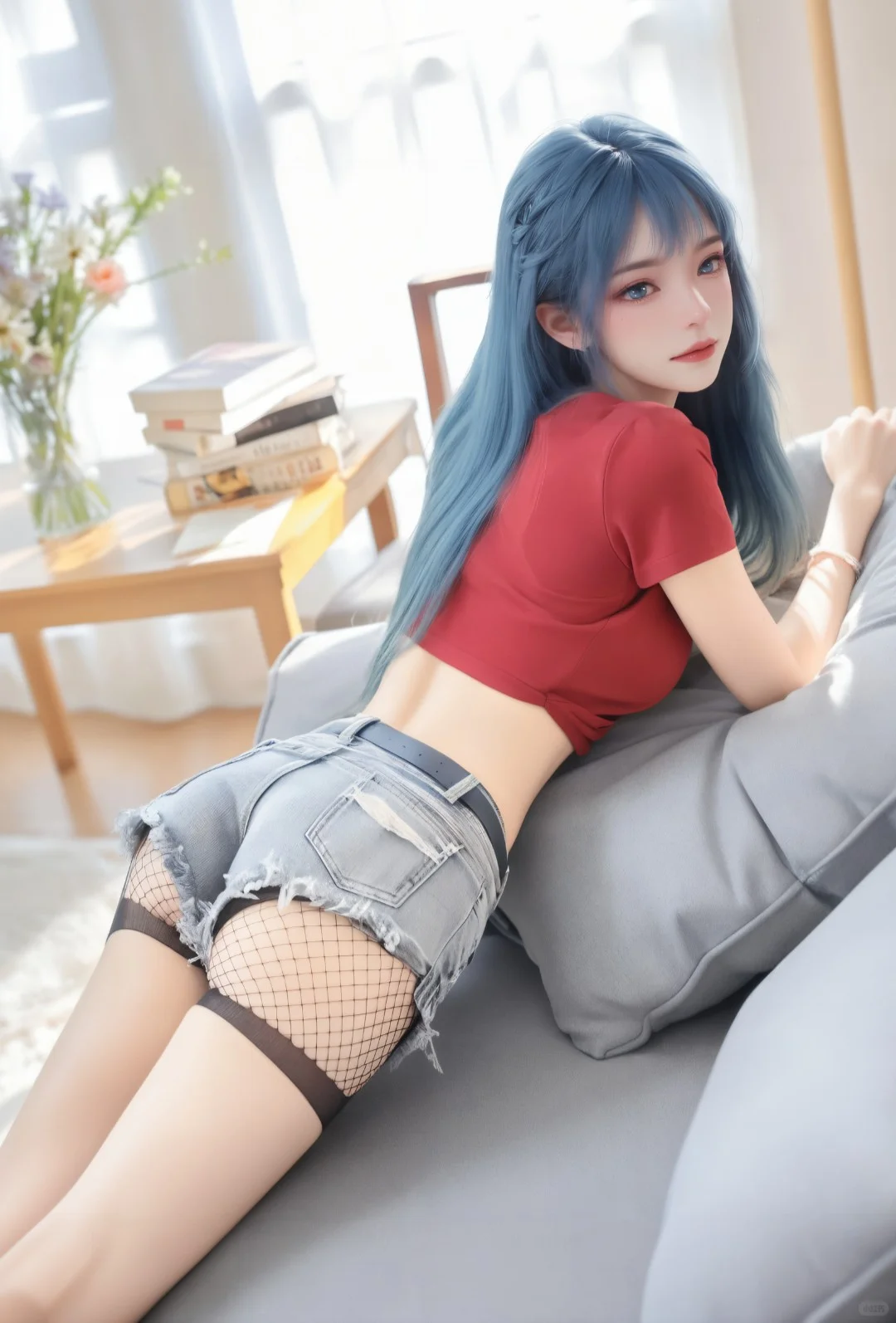 国漫女神，好身材大长腿高颜值头像对比。