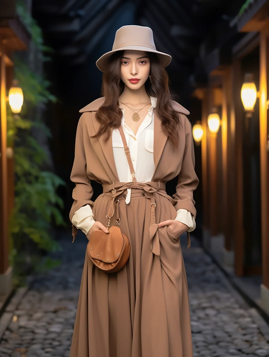 这样的时尚穿搭永远经典