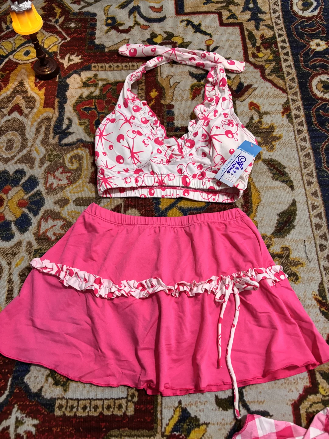 一组美美的古早味泳衣