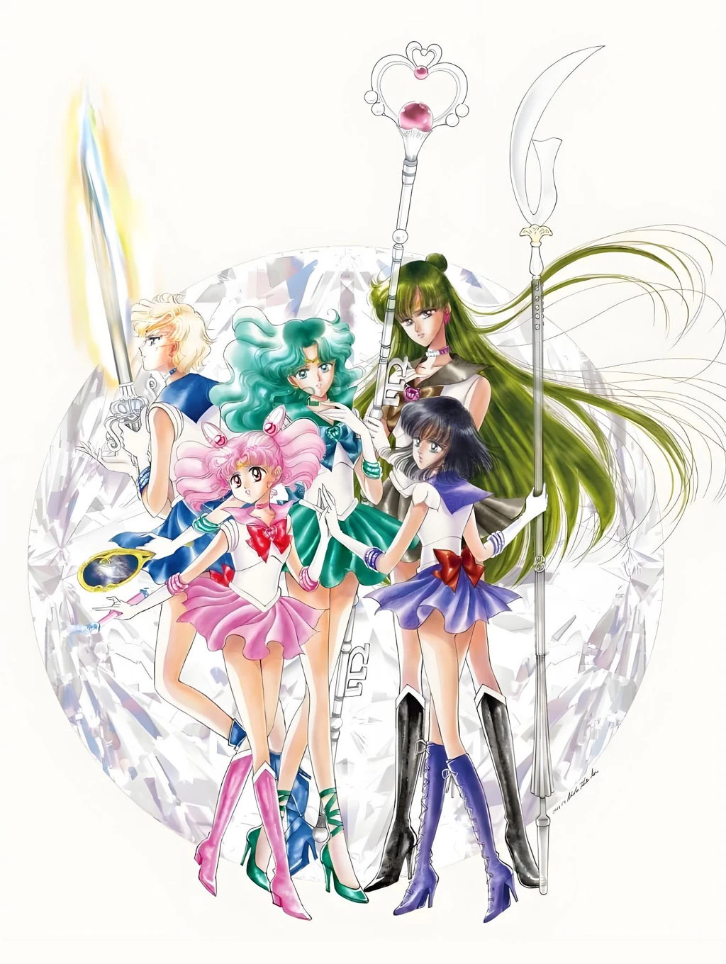 美少女战士丨老番女神外部战士心动古早海报