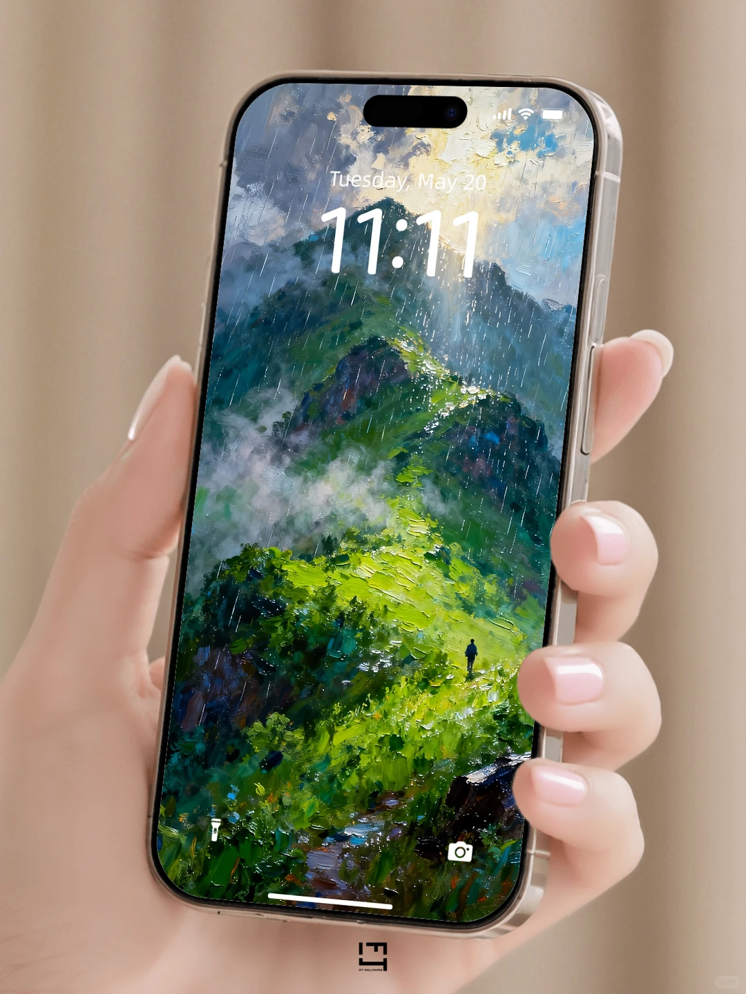 雨中山径的光｜高清壁纸｜101