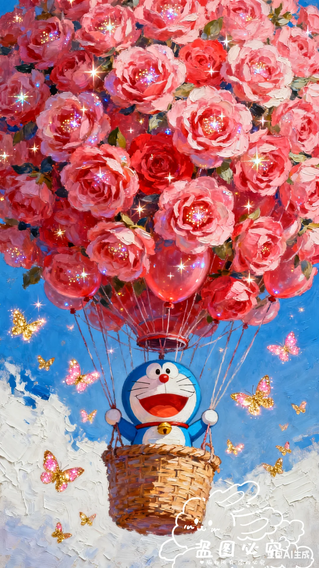 哆啦A梦手机壁纸，萌化了！