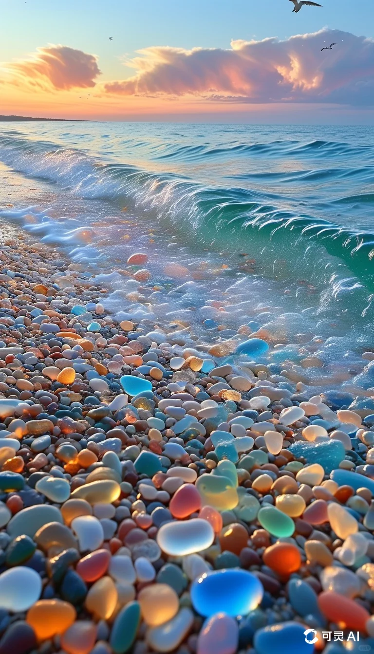 梦幻鹅卵石 壁纸