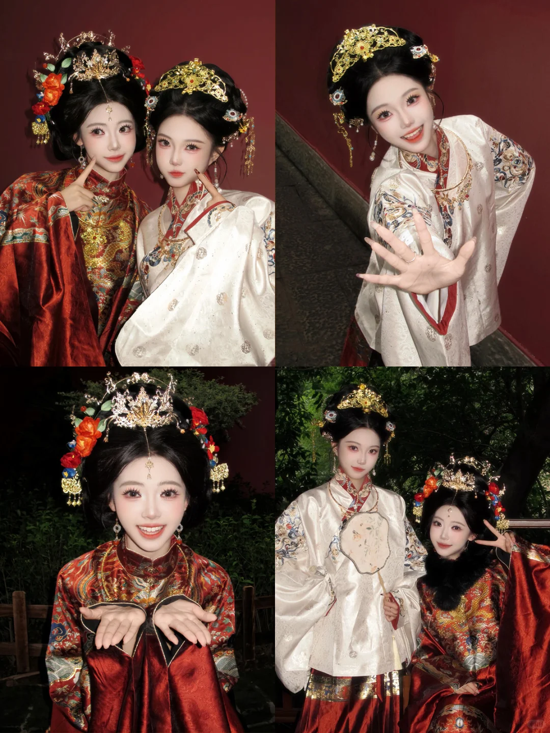 和闺蜜在福州cos 大明贵女✨结果美到失控！