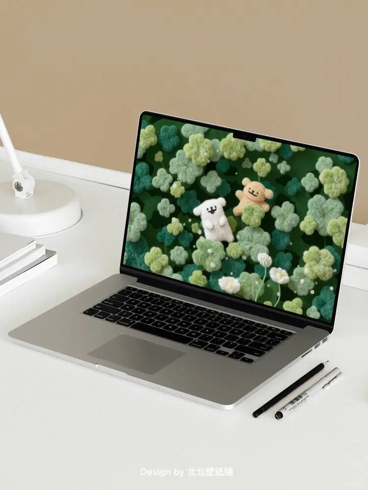 被绿色包围啦｜289｜电脑分区壁纸