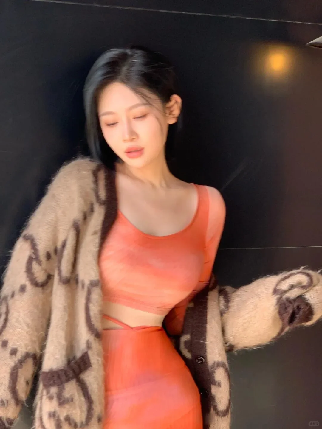 看到她，我真的馋了。