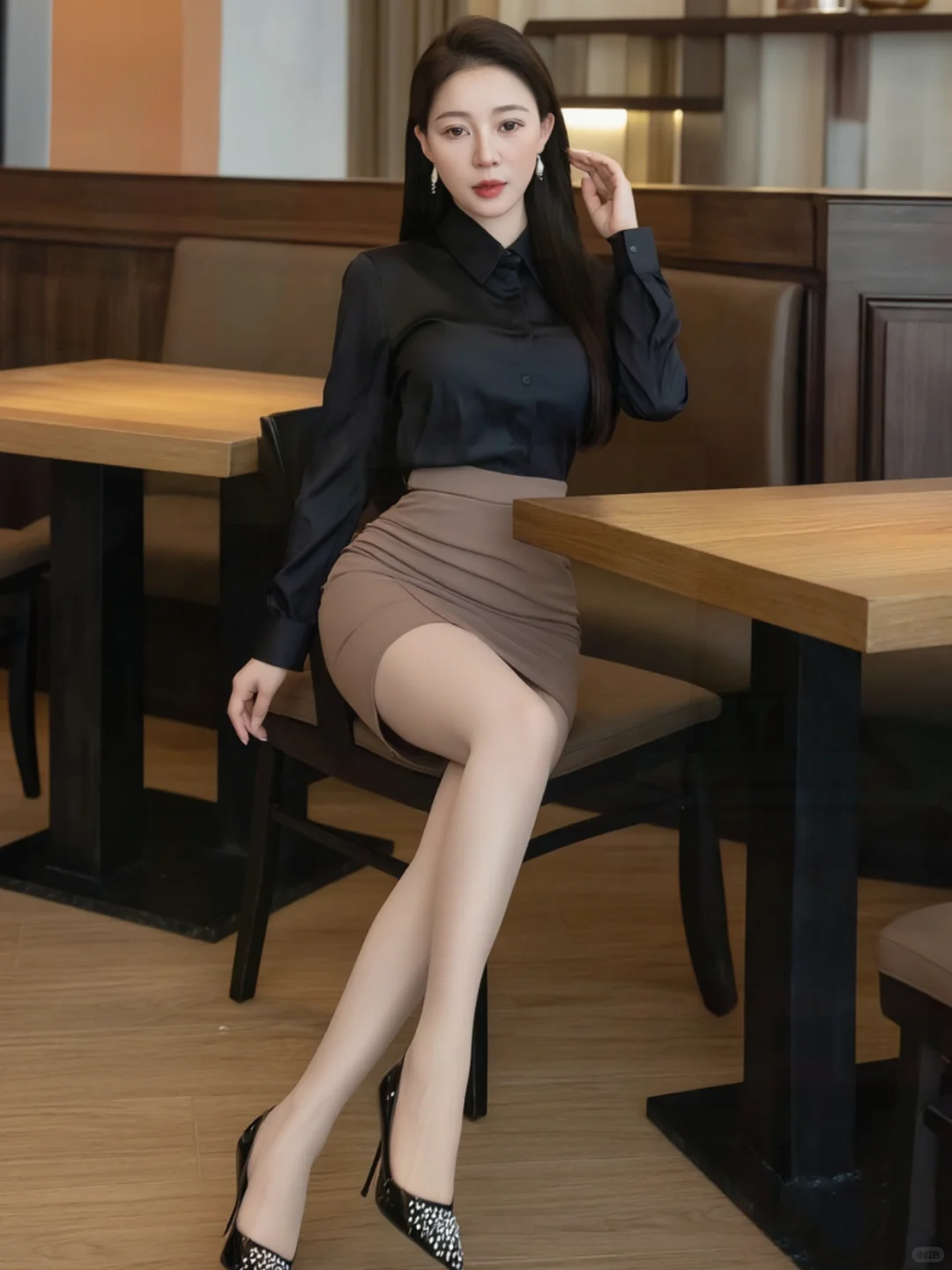 这套穿搭，真的太显身材了！