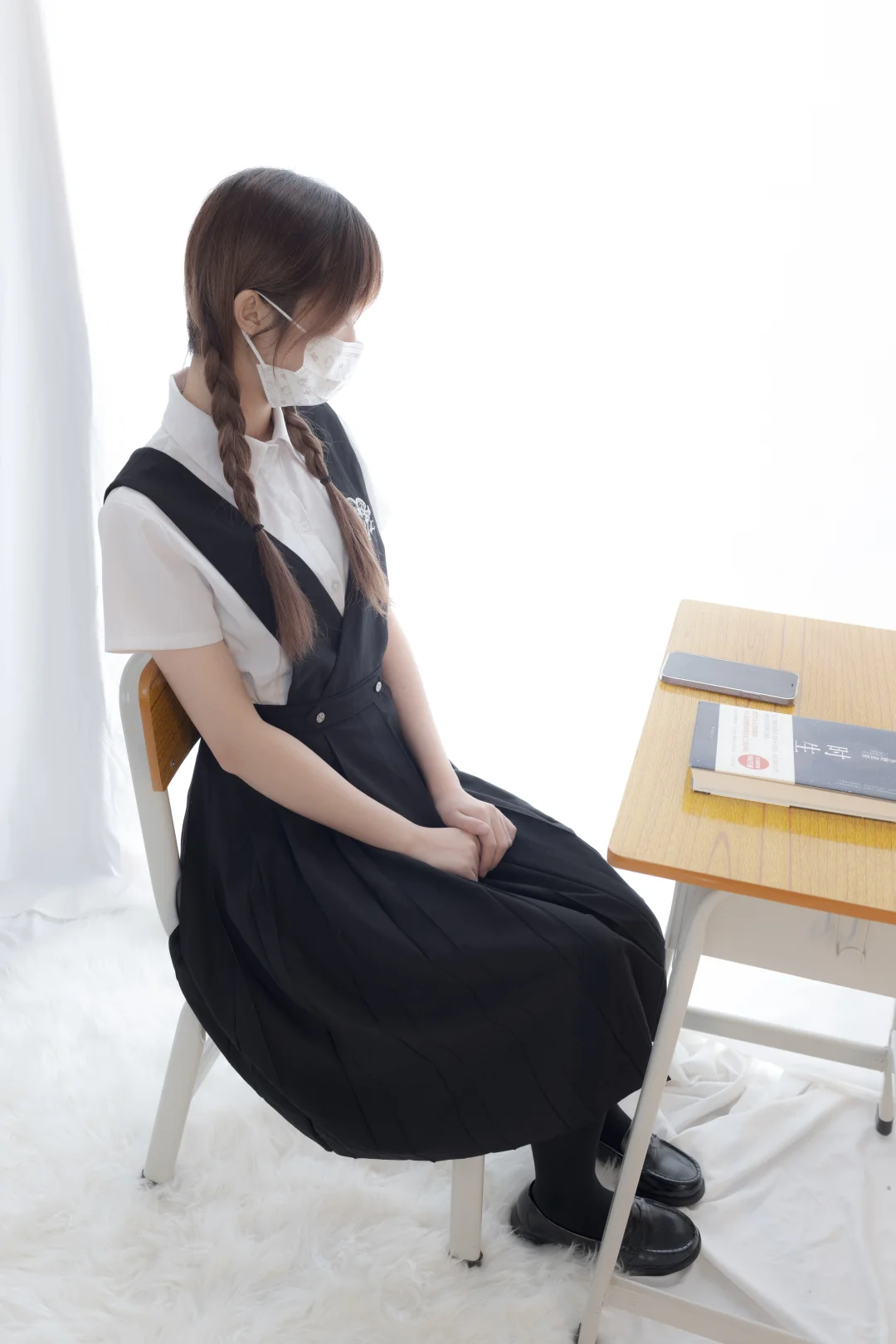 少女秩序 黑色过膝袜