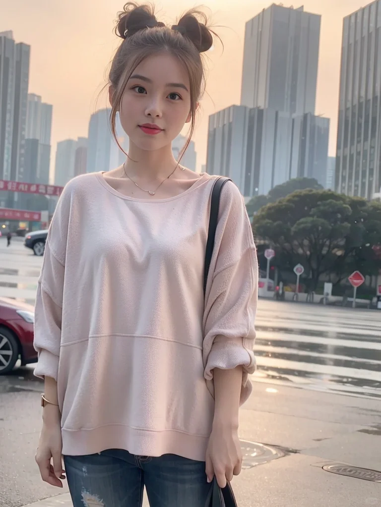 跟着AI小姐姐学穿搭