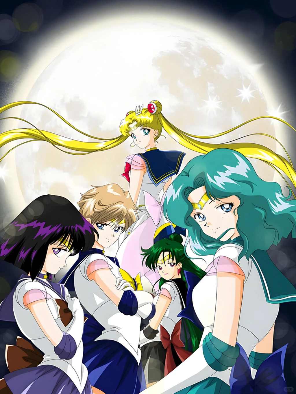 美少女战士丨老番女神外部战士心动古早海报