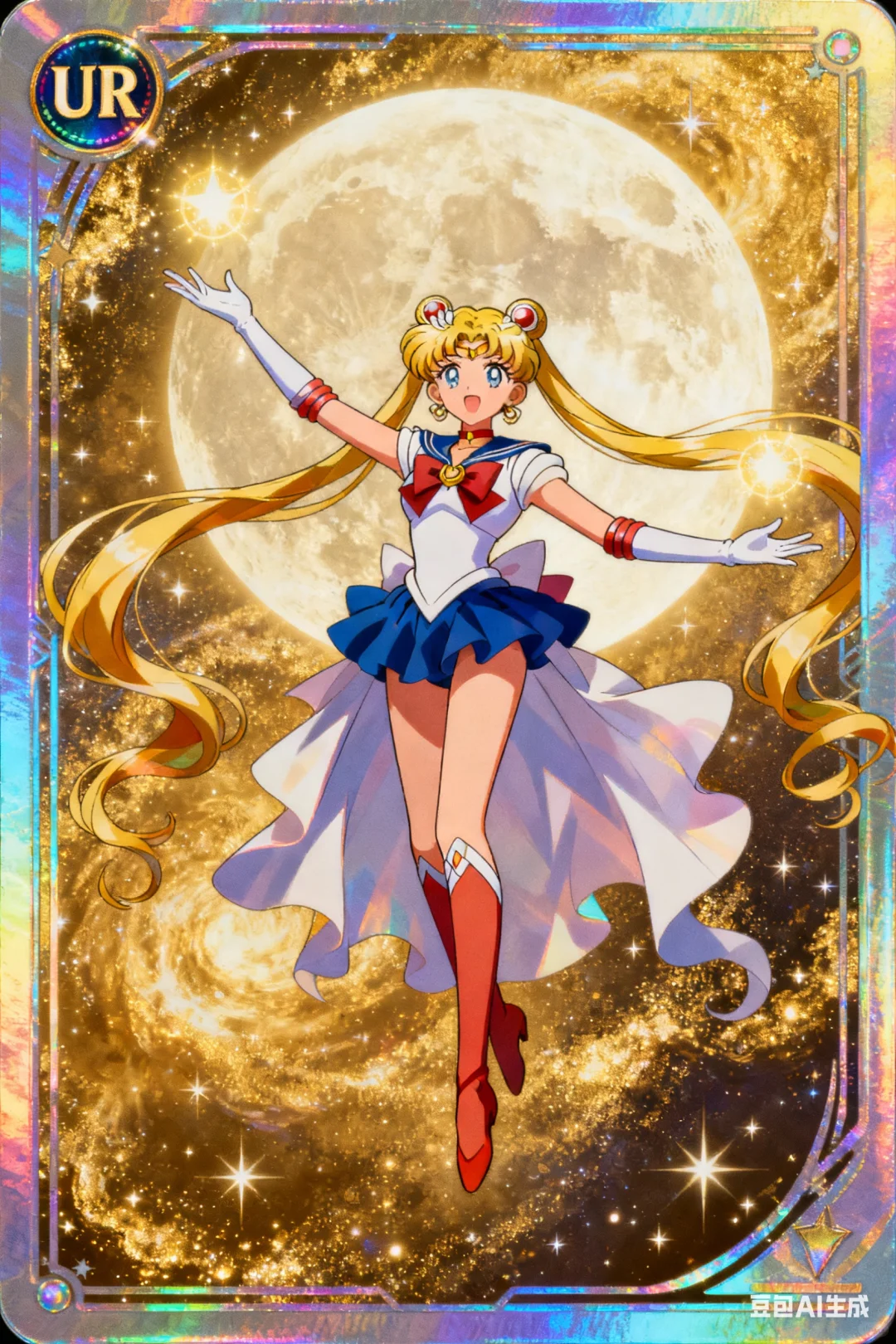 美少女战士镭射卡