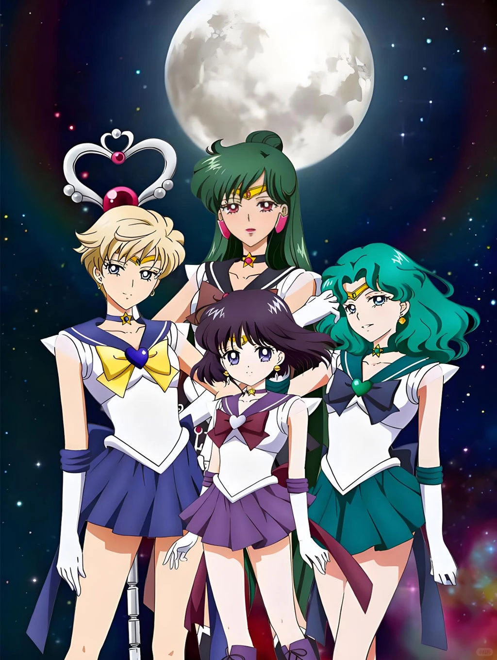 美少女战士丨老番女神外部战士心动古早海报