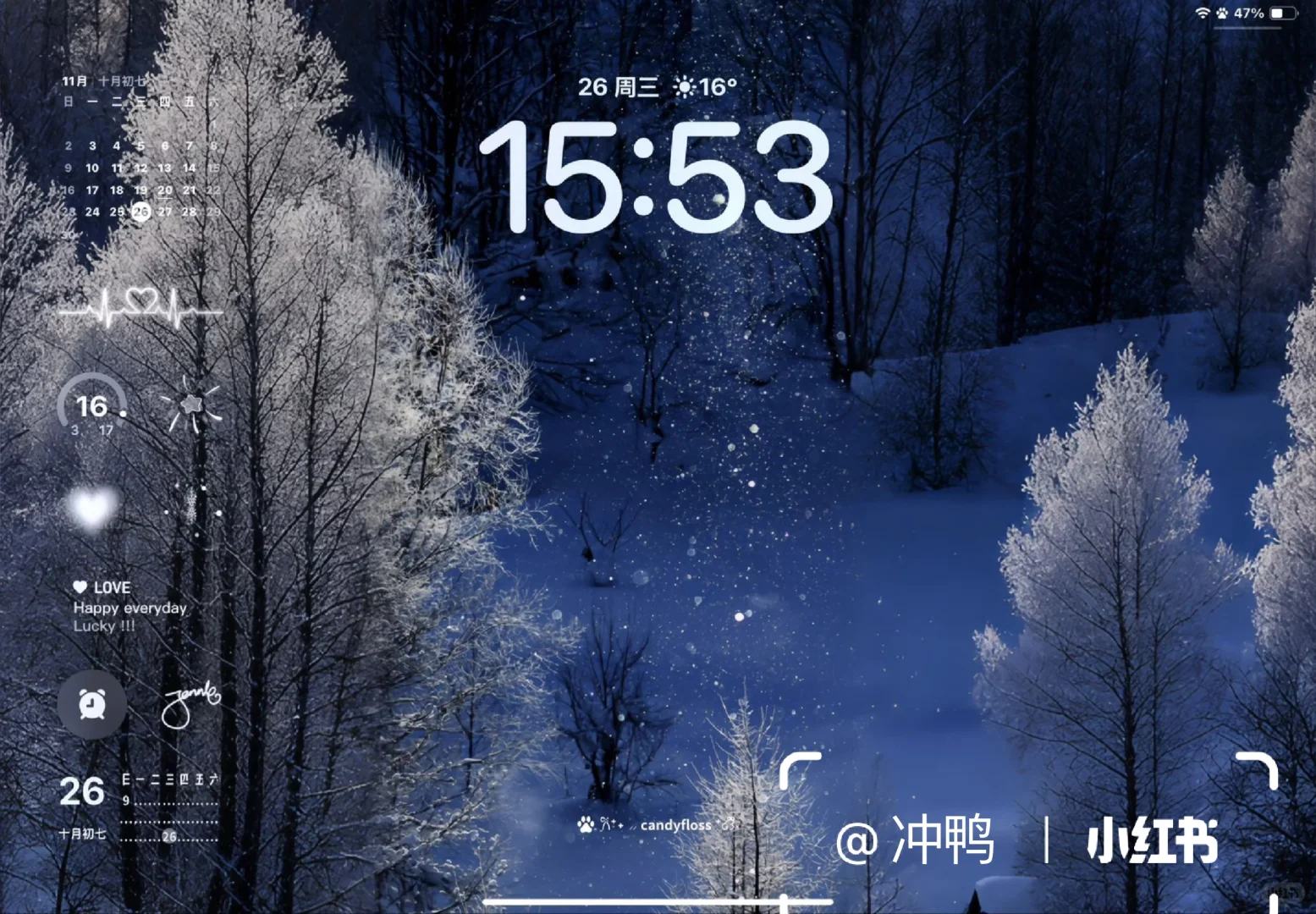 ipad 3D冬日高清壁纸