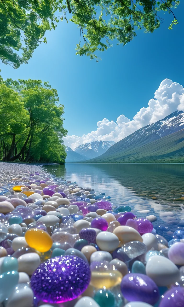 梦幻鹅卵石 壁纸