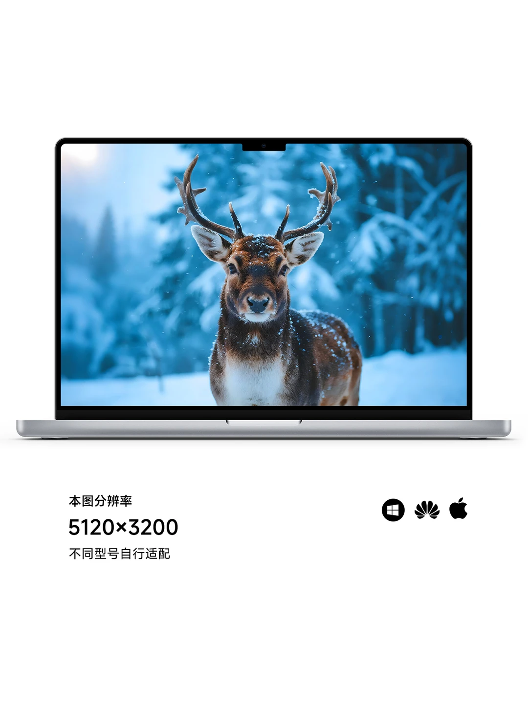 林深时见鹿🦌｜ios26适配3D景深壁纸Z406