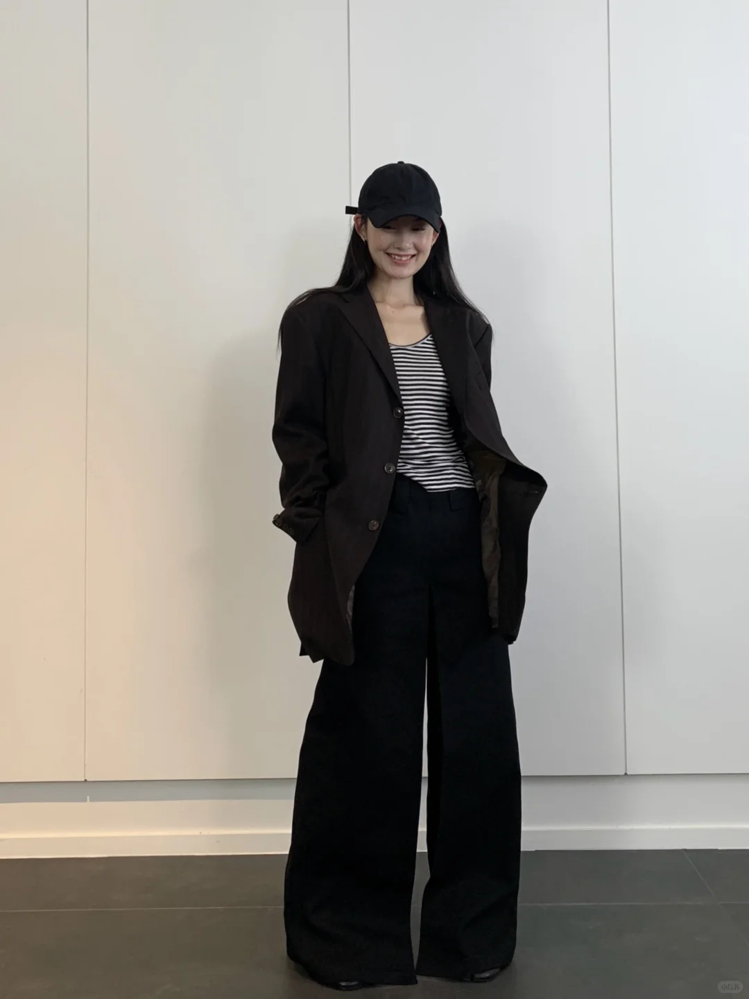 inspo | 纸片人条纹衫有点古早韩流即视感🦓