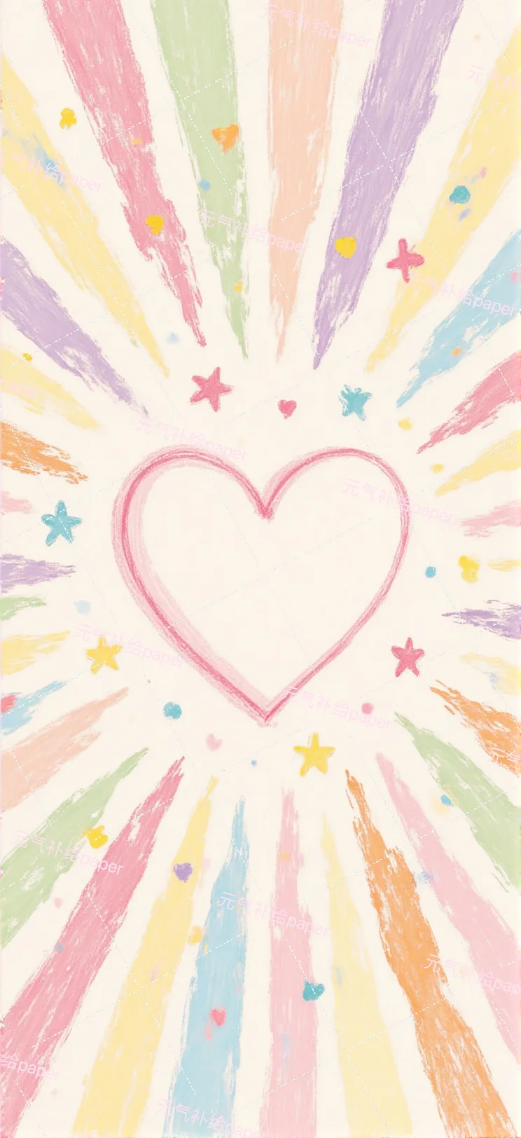 ✨ 马卡龙色能量壁纸｜变美幸运Buff叠满！💖