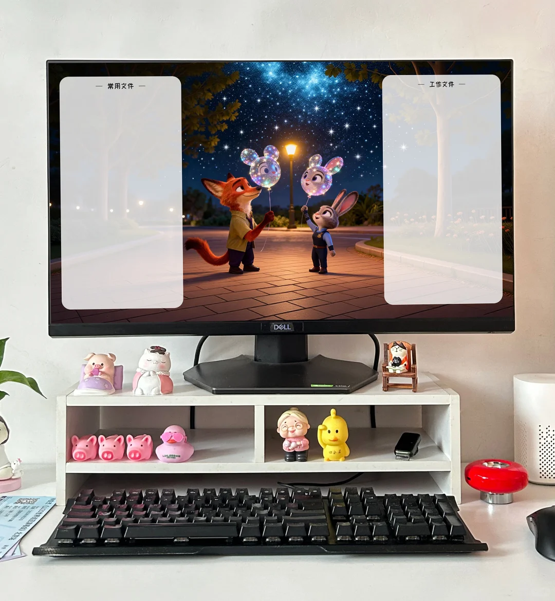 疯狂动物城上线日 执光 CP 壁纸甜翻全场