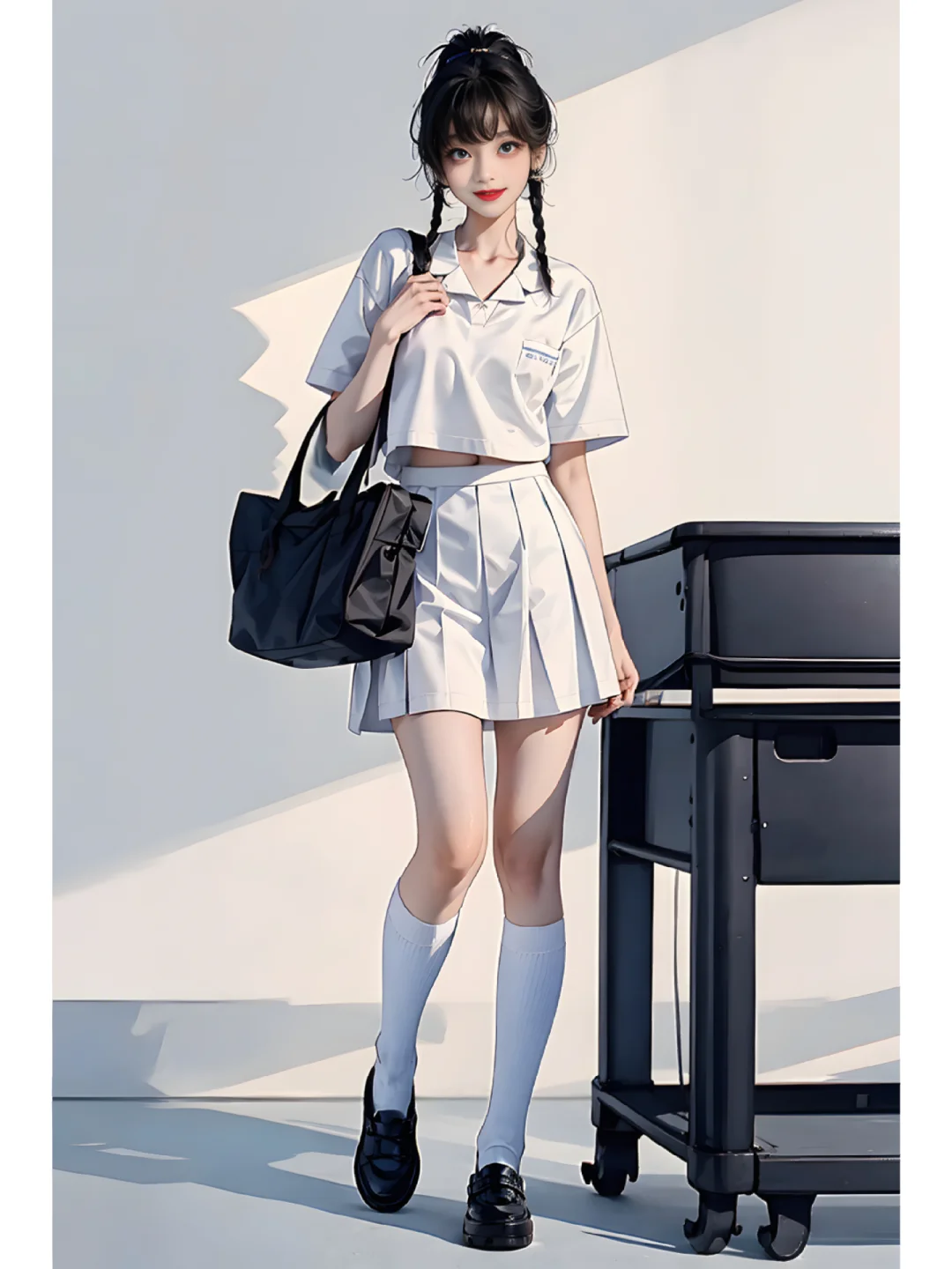 跟着ai学穿搭｜周一上课就这么穿太美啦！