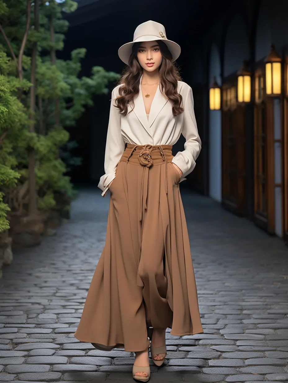 这样的时尚穿搭永远经典