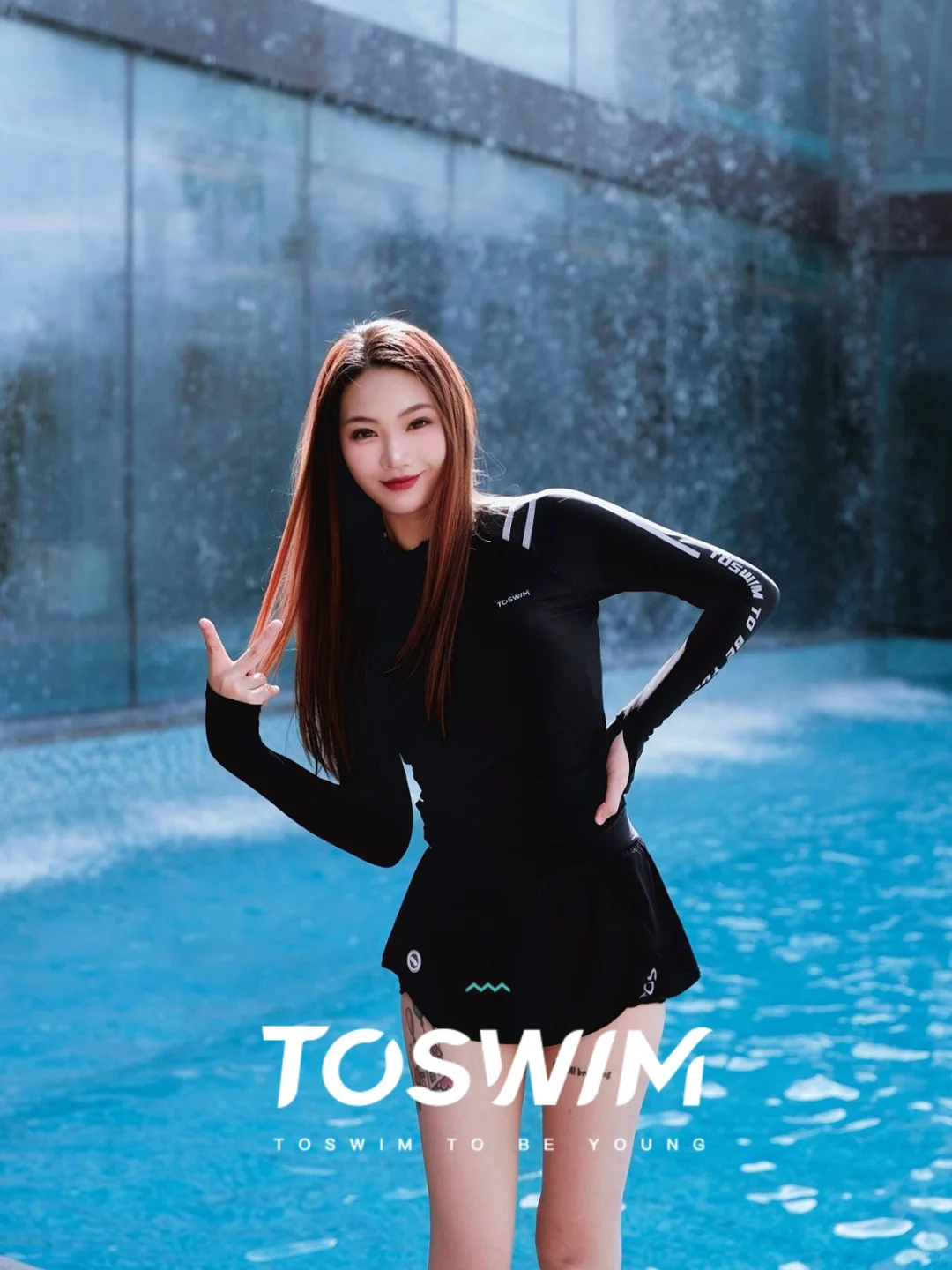 赛博辣妹分体泳衣| 秋冬温泉度假实用单品