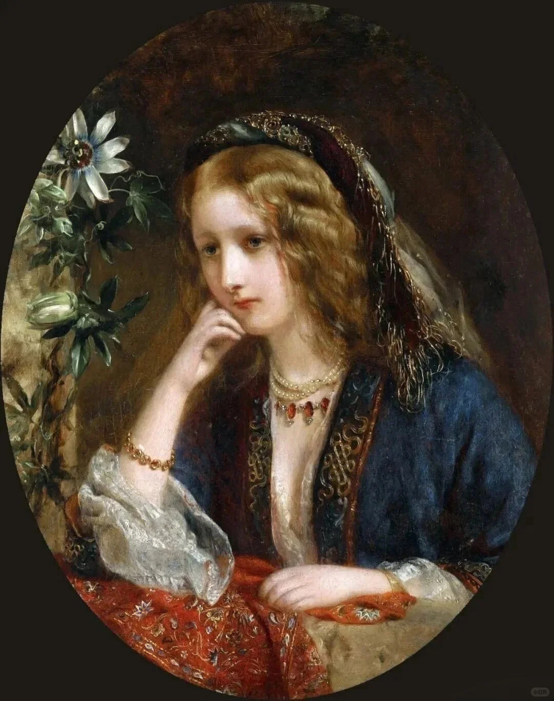 艺术欣赏|油画美人