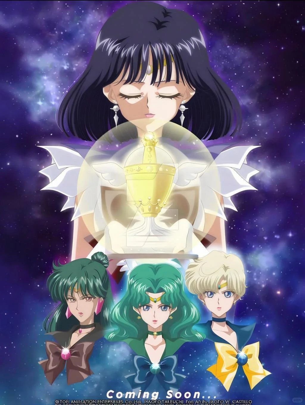 美少女战士丨老番女神外部战士心动古早海报