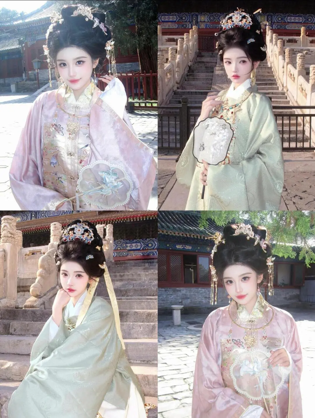 和闺蜜在福州cos 大明贵女✨结果美到失控！