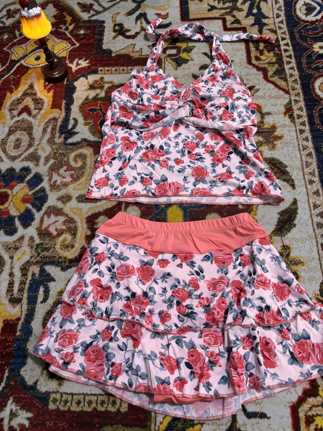 一组美美的古早味泳衣