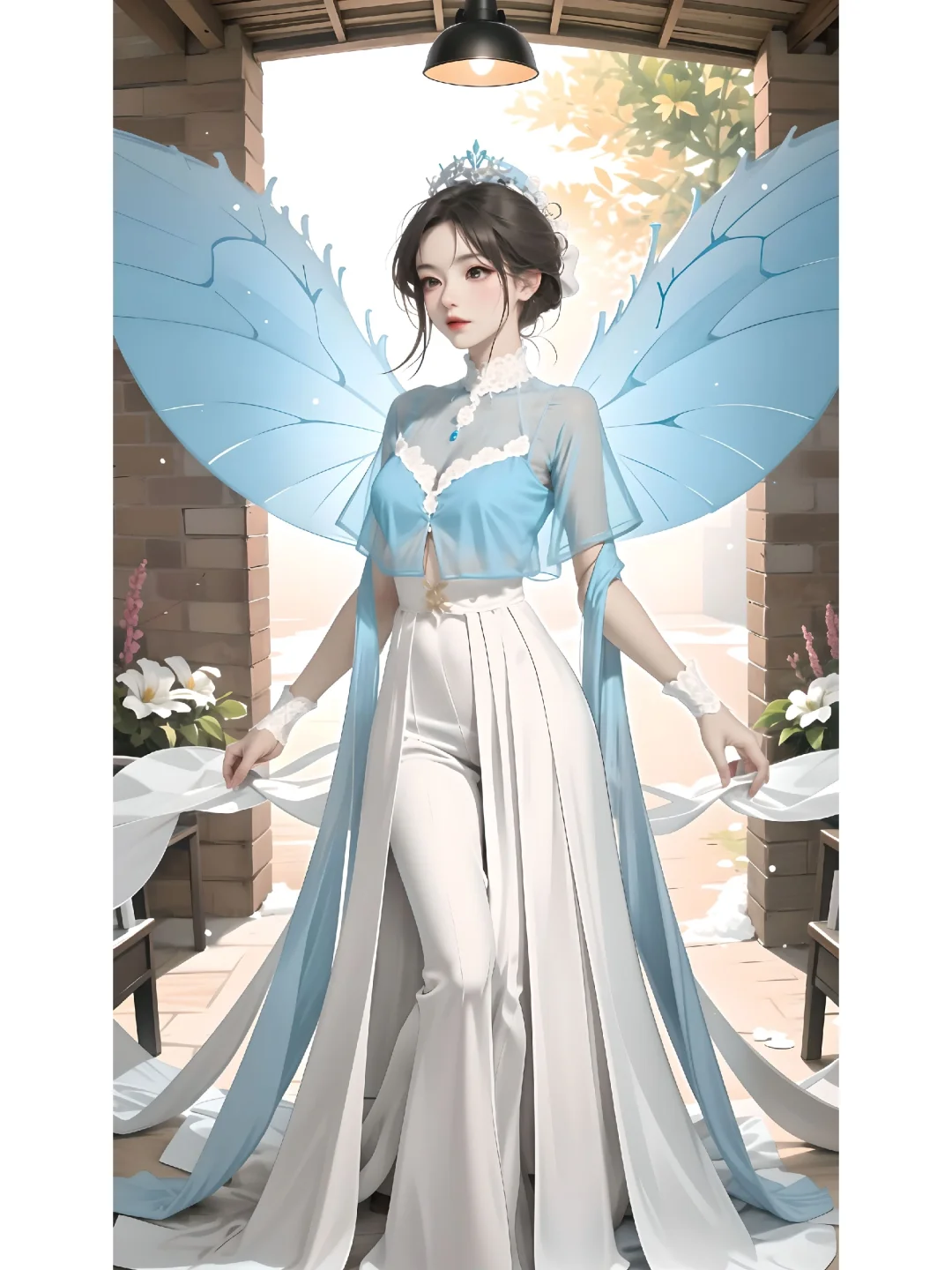 仙女，当然是气质与美貌并存啦～