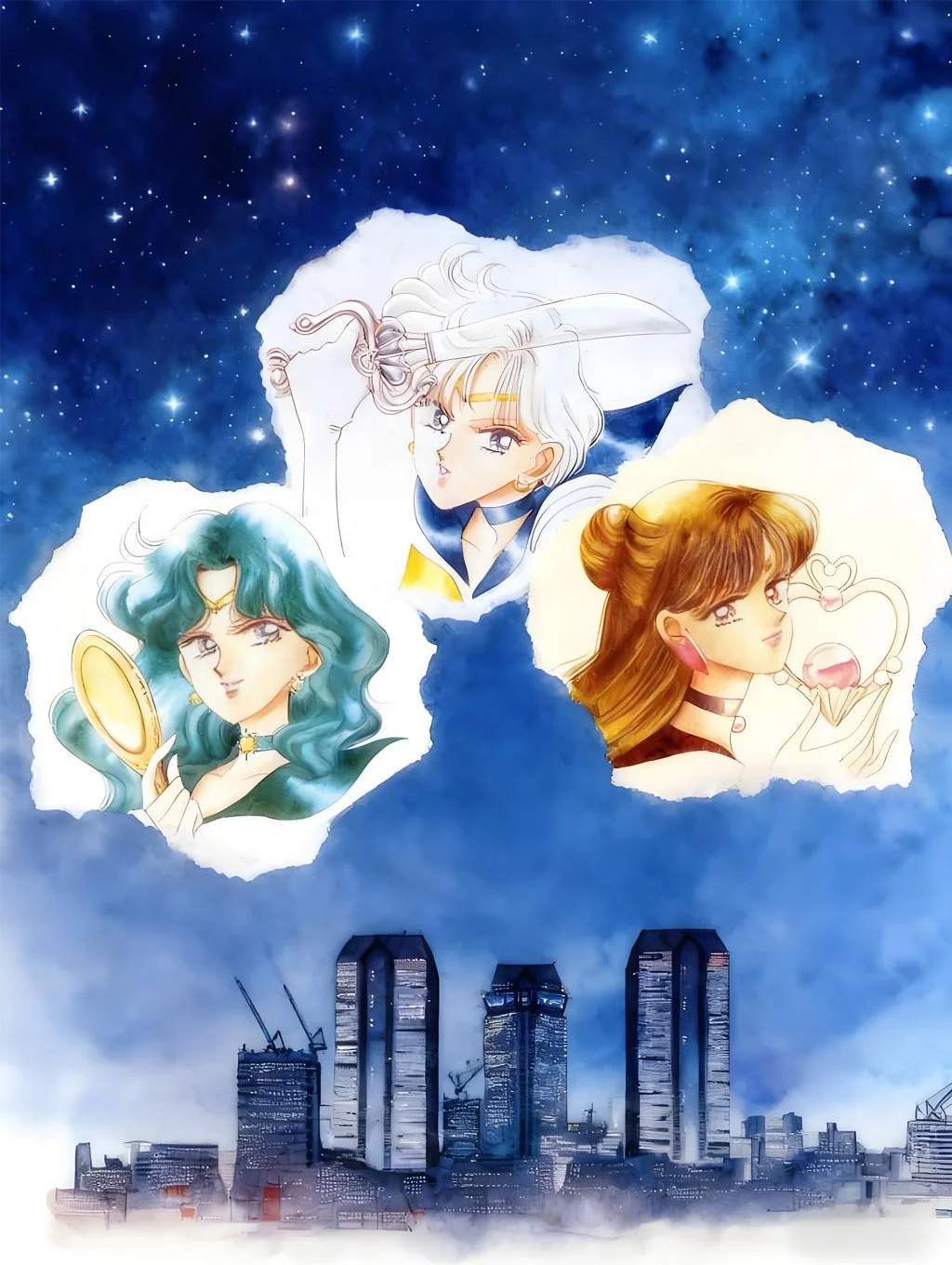 美少女战士丨老番女神外部战士心动古早海报