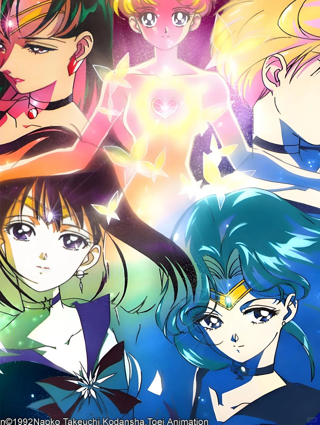 美少女战士丨老番女神外部战士心动古早海报