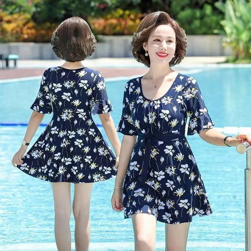 妈妈也能穿出优雅泳装风！显瘦遮肉太绝了